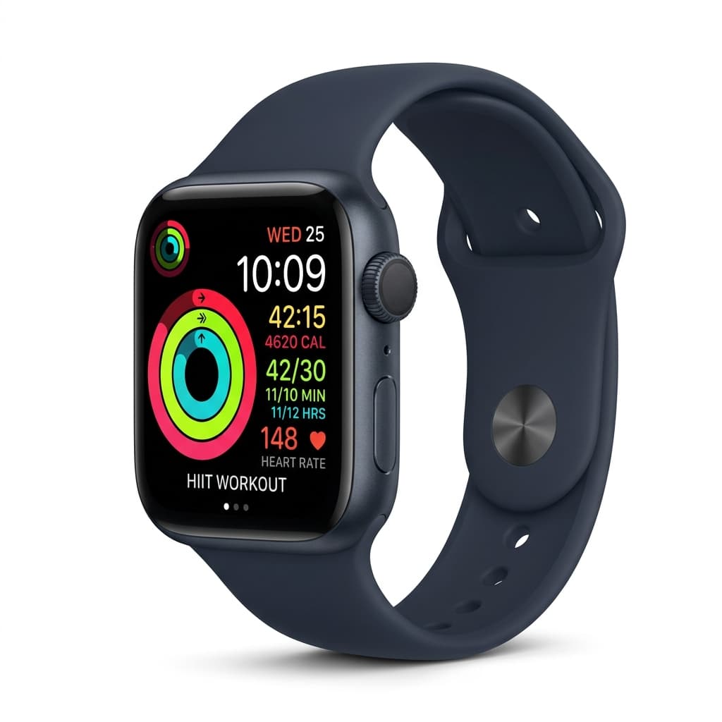 Apple Watch SE 2 – 44mm, Water-Resistant, Fitness & Health Tracking, Heart Rate Monitoring